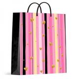 Пакет подарочный глянцевый пакет подарочный xl, глянцевый,полоски ЧУДО ПРАЗДНИК