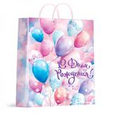 Пакет подарочный МАТОВЫЙ пакет подарочный m шары2 ЧУДО ПРАЗДНИК