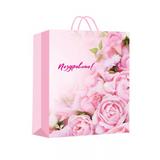 Пакет подарочный МАТОВЫЙ, м, цветы 3 ЧУДО ПРАЗДНИК