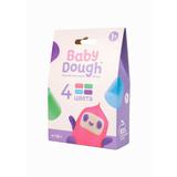 BabyDough Тесто для лепки 4 шт/65 г в коробке розовый щипок №1