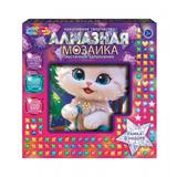 Алмазная мозаика 15*15, в коробке, котёнок с клубком МУЛЬТИ АРТ