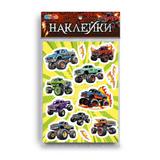 Наклейки бумажные, а5, биг футы МУЛЬТИ АРТ
