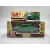 Машина металл ретро-модель 2140sl,12,5 см, инерция, зеленый Технопарк
