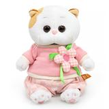Кошечка Ли-Ли BABY в свитшоте с цветком 20 см