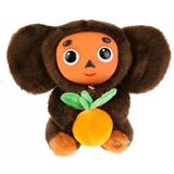 Игрушка мягкая СОЮЗМУЛЬТФИЛЬМ Чебурашка 17см, с апельс, муз. чип, в пак. МУЛЬТИ-ПУЛЬТИ