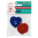 Стикеры для ванны сердце+яблоко в пакете КАПИТОШКА