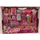 Кукла София 29 см, руки и ноги сгиб, 4 комплекта одежды, акс, кор КАРАПУЗ