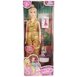 Кукла 29см София, руки и ноги сгиб., кор. КАРАПУЗ