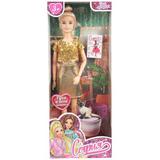 Кукла 29см София, руки и ноги сгиб., кор. КАРАПУЗ