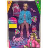 Кукла 29см София, руки и ноги сгиб., кор. КАРАПУЗ