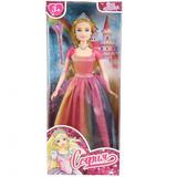 Кукла 29см София принцесса, акс., руки и ноги сгиб., кор. КАРАПУЗ