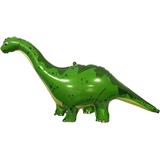 Шар (51""130 см) Фигура, Динозавр Диплодок, Зеленый, 1 шт, 15490G