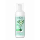 EVELINE Organic Aloe+Collagen Пенка для умывания очищ.-успок. 150мл