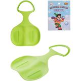 ABtoys Ледянка (ширина сиденья 37 см) зеленая