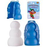 ABtoys Снежколеп Снеговик 3D синий 16х12х22 см