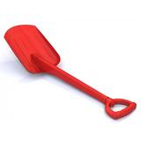 Лопата 70 см красная