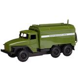 Машинка коллекционная АвтоДром Кунг бортовой инерционный 18 см, хакки