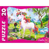 Пазлы MAXI 20 Волшебный единорог