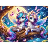 Пазлы 260 Лунные единороги