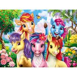 Пазлы 260 Селфи ярких пони