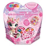 Набор для создания украшений (сердечко), 26*18, единорог МУЛЬТИ АРТ