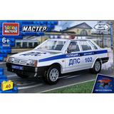 LADA конструктор ваз-21099 ПОЛИЦИЯ, 40 дет. (легко собрать) Город мастеров