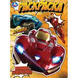 Машины супергероев. Раскраска. 214х290 мм. Скрепка. 16 стр. Умка