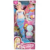 Кукла 29см София русалка, 100 фраз, пласт. свет. хвост, кор. КАРАПУЗ
