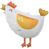 Шар (27""69 см) Фигура, Петух, 1 шт, 24002