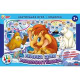 Мама для мамонтёнка. Настольная игра-ходилка. 217х330х27 мм. Умные игры 