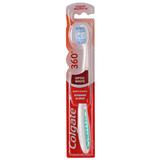 COLGATE Зубная щетка 360 OPTIC WHITE средней жесткости зеленая