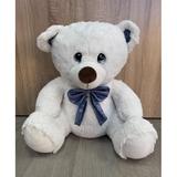 Игрушка мягкая "мульти-пульти" мишка белый с бантиком 50см, без чипа "МУЛЬТИ-ПУЛЬТИ"