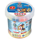 Тесто для лепки в ведре Щенячий Патруль 7 цветов, 30 г MultiArt