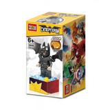 Конструктор фигурка супергерой, (светящийся кубик) Город мастеров