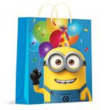 Пакет подарочный МАТОВЫЙ l,персонаж в очках,140 гр/м2 ЧУДО ПРАЗДНИК