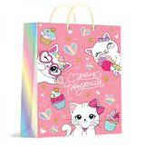 Пакет подарочный глянцевый l,котенок,140 гр/м2 ЧУДО ПРАЗДНИК