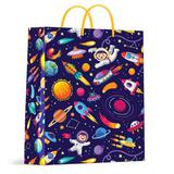 Пакет подарочный МАТОВЫЙ xl,космос,140 гр/м2 ЧУДО ПРАЗДНИК