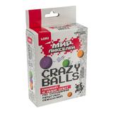 Химические опыты Crazy balls Мир пикселей Зелёные, сиреневые, оранжевые