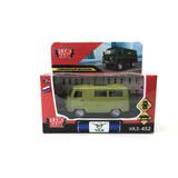 Машина металл уаз-452 "буханка" 10,5 см, двери, инерц, зеленый, кор. Технопарк