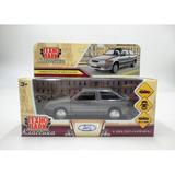 Машина металл ваз-2113 12 см, двери, багаж, инер,серый, кор. Технопарк