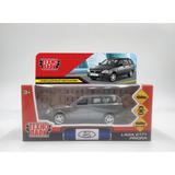 Машина металл LADA PRIORA длина 12 см, двери,багаж,инерц,темно-серый, Технопарк