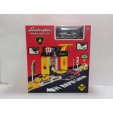 Игрушка пластик парковка +1 машин, lamborghini,кор. -