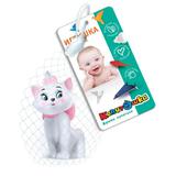 Игрушка пластизоль для ванны кошечка, в сетке КАПИТОШКА