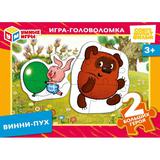 Винни-Пух. СОЮЗМУЛЬТФИЛЬМ. Игра-головоломка с фигур. деталями. Умные игры в уп.32шт