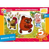 Винни-Пух. СОЮЗМУЛЬТФИЛЬМ. Игра-головоломка с фигур. деталями. Умные игры в уп.32шт 