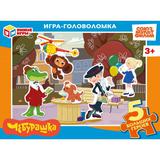 Чебурашка Золотая коллекция. Игра-головоломка с фигурными деталями. Умные игры