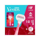 Gillette Venus Comfortglide Miami Бритва со сменной кассетой и держателем для бритвы