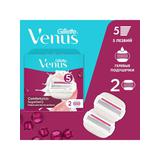 Gillette Venus Сomfortglide Sugarberry Кассеты для бритья сменные (5 лезвий) 2шт
