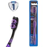Oral-B Зубная щетка Black Всесторонняя чистка фиолетовая Средняя