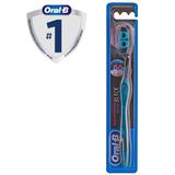 Oral-B Зубная щетка Black Всесторонняя чистка бирюзовая Средняя